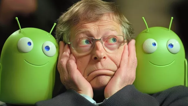 Bill Gates a Android