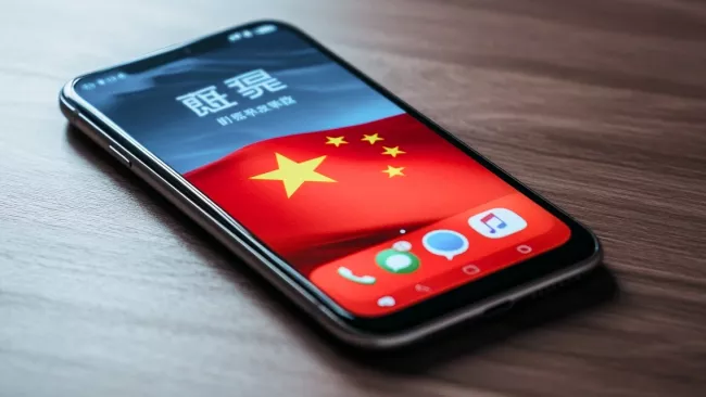 Čínská aplikace, ilustrační