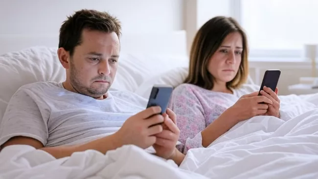 Závislost na telefonu a milostný život