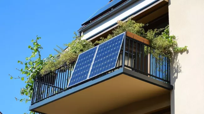 Balkonová fotovoltaika