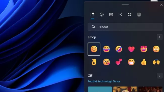 Emotikony ve Windows