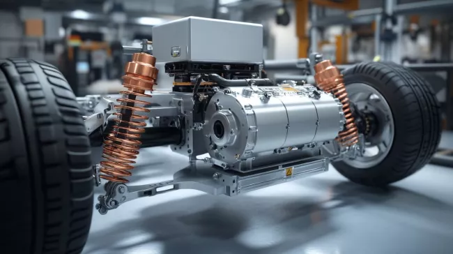 Ilustrace pohonu elektrovozidla