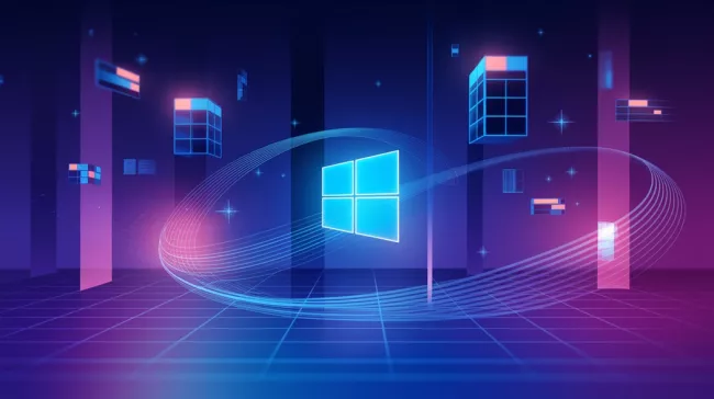 Ilustrace s tématikou Windows