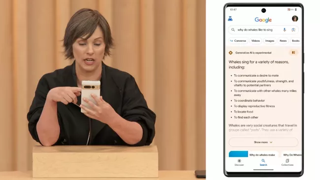 Google sumarizace vyhledávání pomocí AI