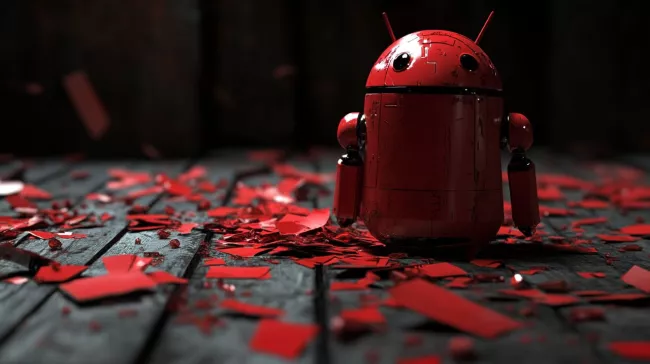 Zranitelný maskot Android