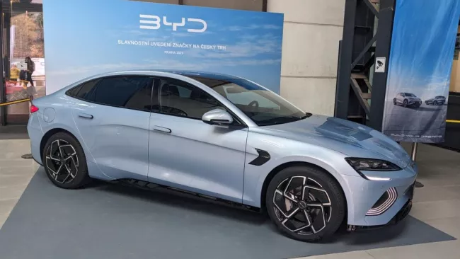 BYD v Praze