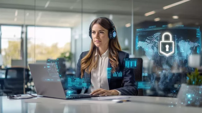Žena v prostředí kybernetické bezpečnosti