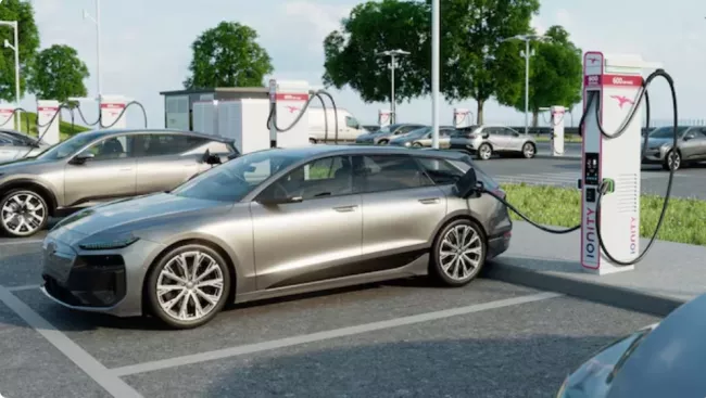 Nabíjecí stanice Ionity 600