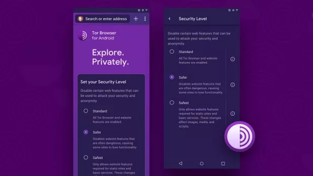 Tor Browser pro Android