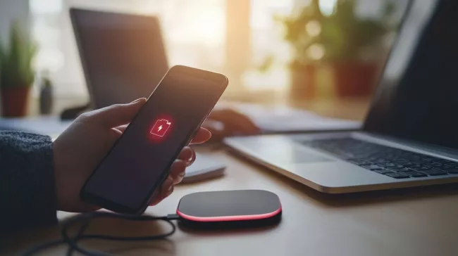 Bezdrátové nabíjení smartphonu