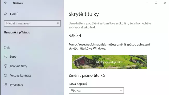 Hobití dům ve Windows