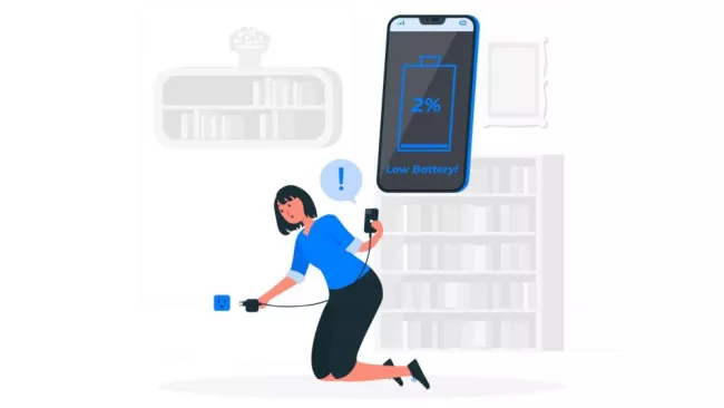 Nabíjení smartphonu