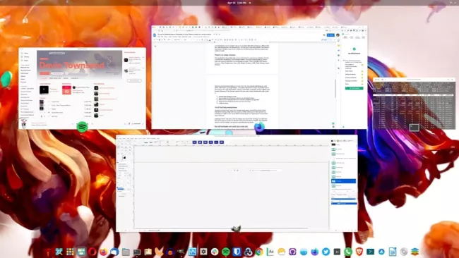 Desktop linuxové distribuce Pop!_OS