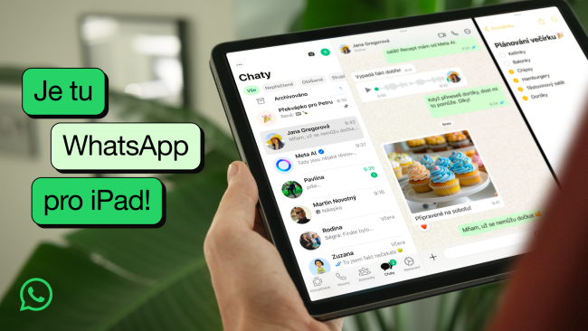 WhatsApp na iPadu