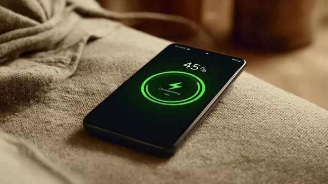 Smartphone se nabíjí