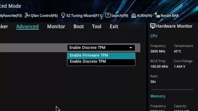 Prostředí nastavení BIOS