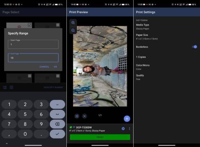 Aplikace Brother Mobile Connect