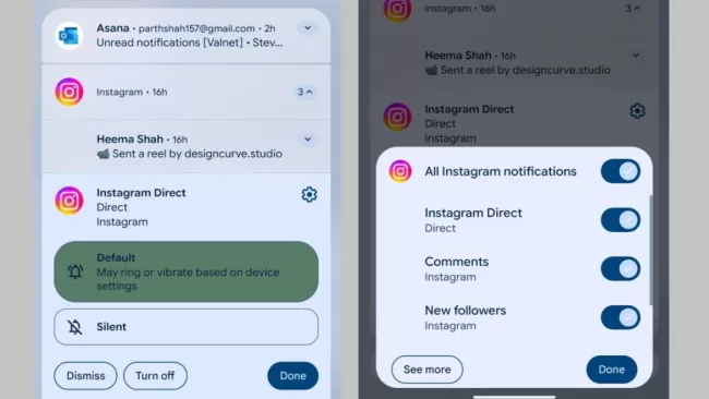 Změna v panelu rychlých nastavení v Androidu 16