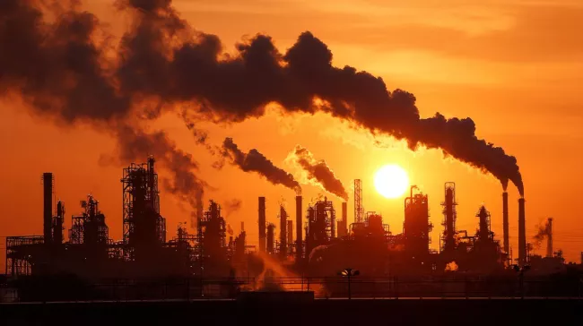 Ropná rafinérie na výrobu paliva