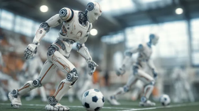 Roboti fotbal