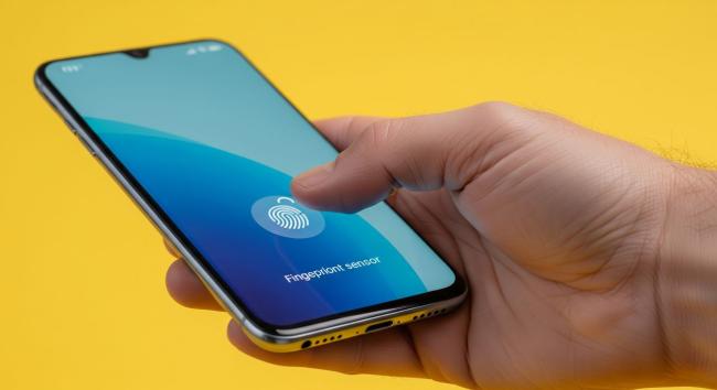 Odemykání smartphonu skenem prstu
