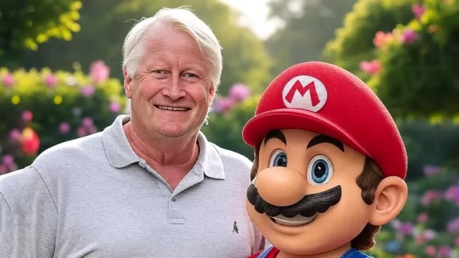 Charles Martinet a Mario