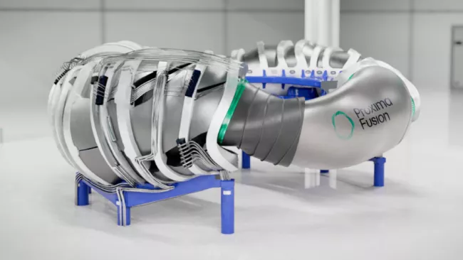 Fúzní reaktor - model