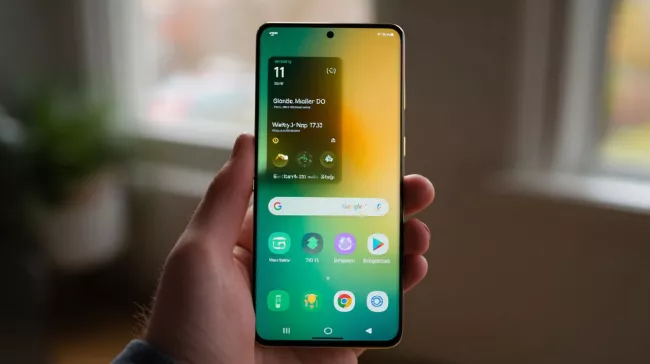 androidový smartphone