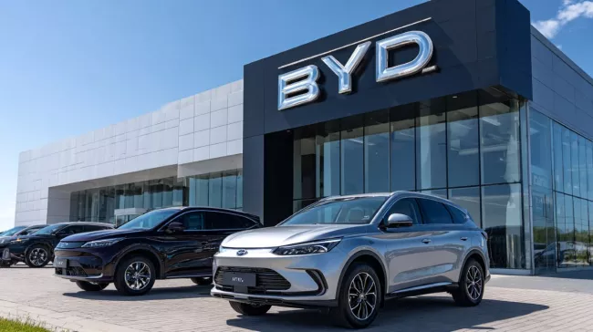 Prodejní autosalon BYD