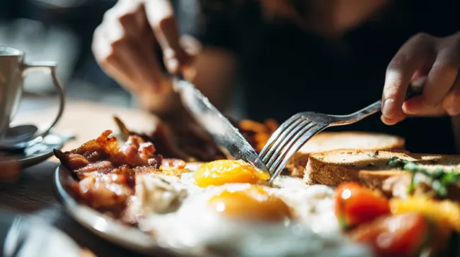 Talíř plný jídla