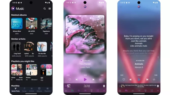 Aplikace pro streaming Kreate