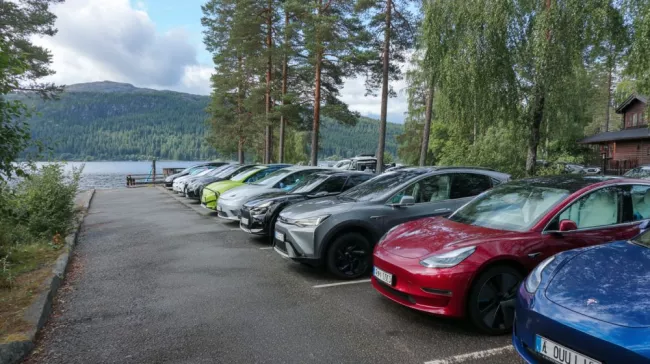 Test elektroaut Norsko