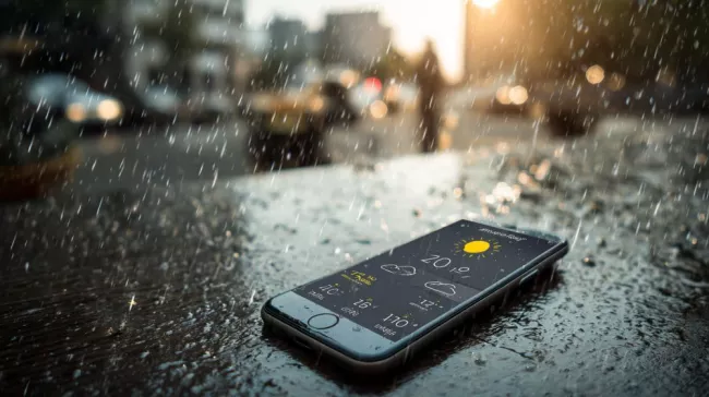 Předpověď na mobilu