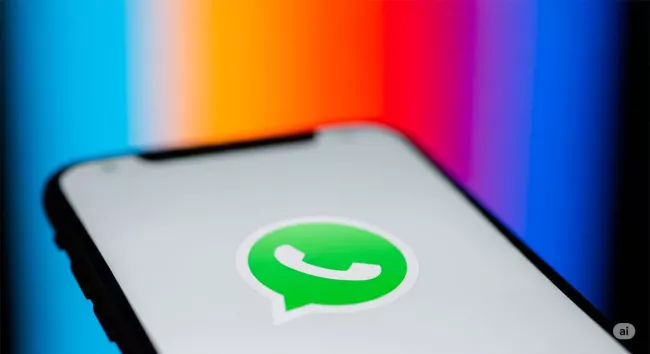 Motiv WhatsApp na displeji smartphonu