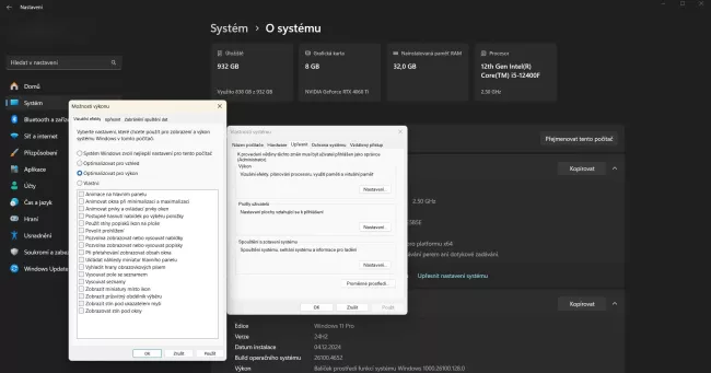 Windows 11 zrychlení
