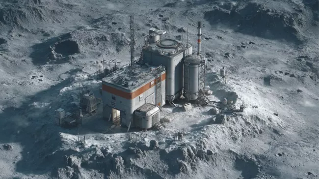 Atomová elektrárna na Měsíci