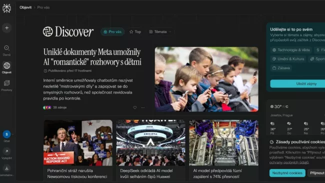 Perplexity a jeho prostředí