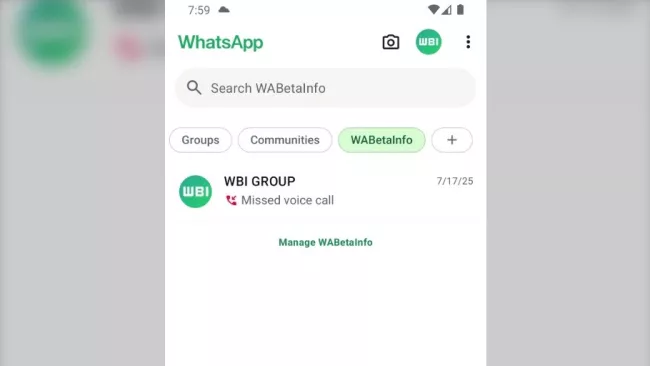 Nastavení profilu v aplikaci WhatsApp