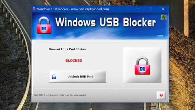 Windows USB Blocker
