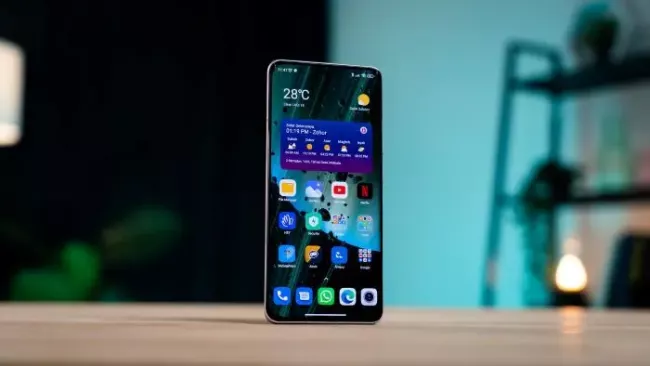 Androidový smartphone