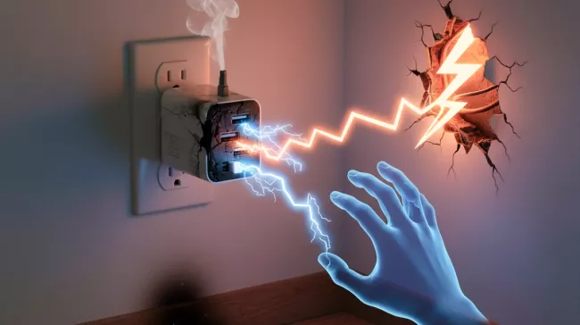 Nebezpečná nabíječka Temu