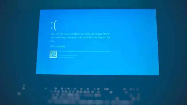 Obrazovka modré smrti Windows