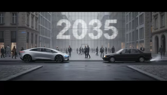 Ban na spalovací motory v roce 2035