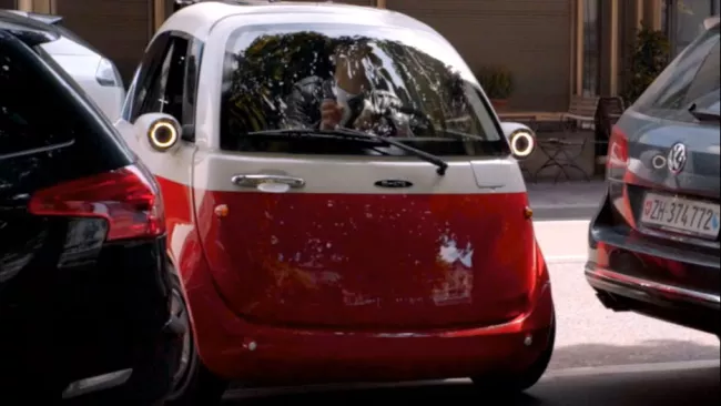 Mini automobil Microlino