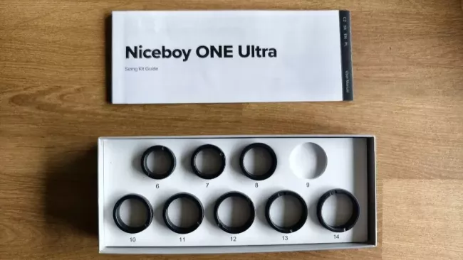 Sada pro vyzkoušení správné velikosti prstenu