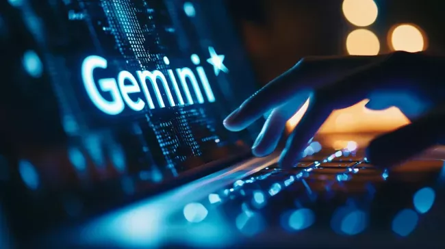 Ilustrace kódování pomocí AI Gemini