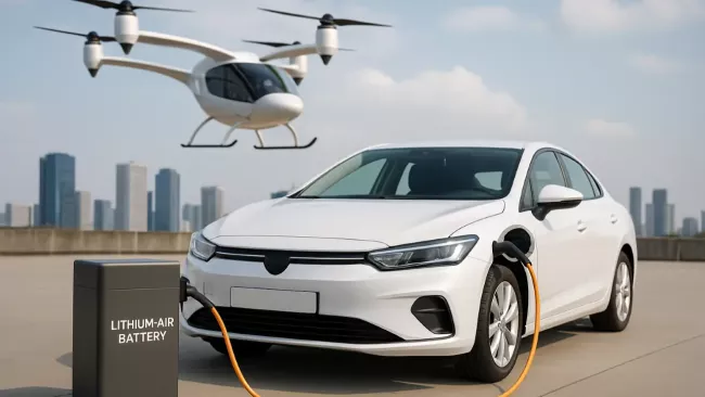 Létající taxi a elektromobil