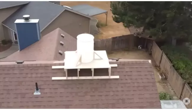 Přečerpávací elektrárna na střeše