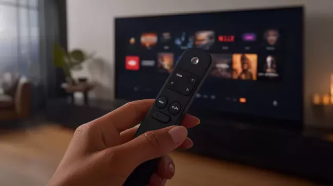 Dálkové ovládání na TV