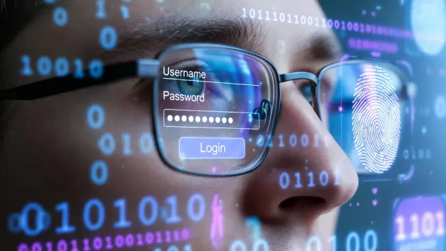 Uživatel zadává přihlašovací údaje